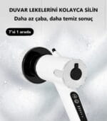 LUXVION elektrikli temizleme fırçası ile duvar ve fayans temizliği